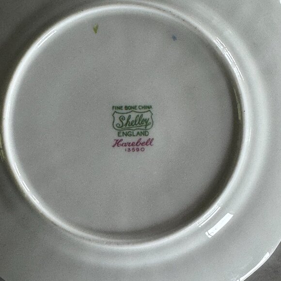 Shelley Oleander Harebell (13590) - Bread & Butter Plate - Picture 3 of 4